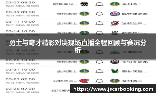 勇士与奇才精彩对决现场直播全程回顾与赛况分析